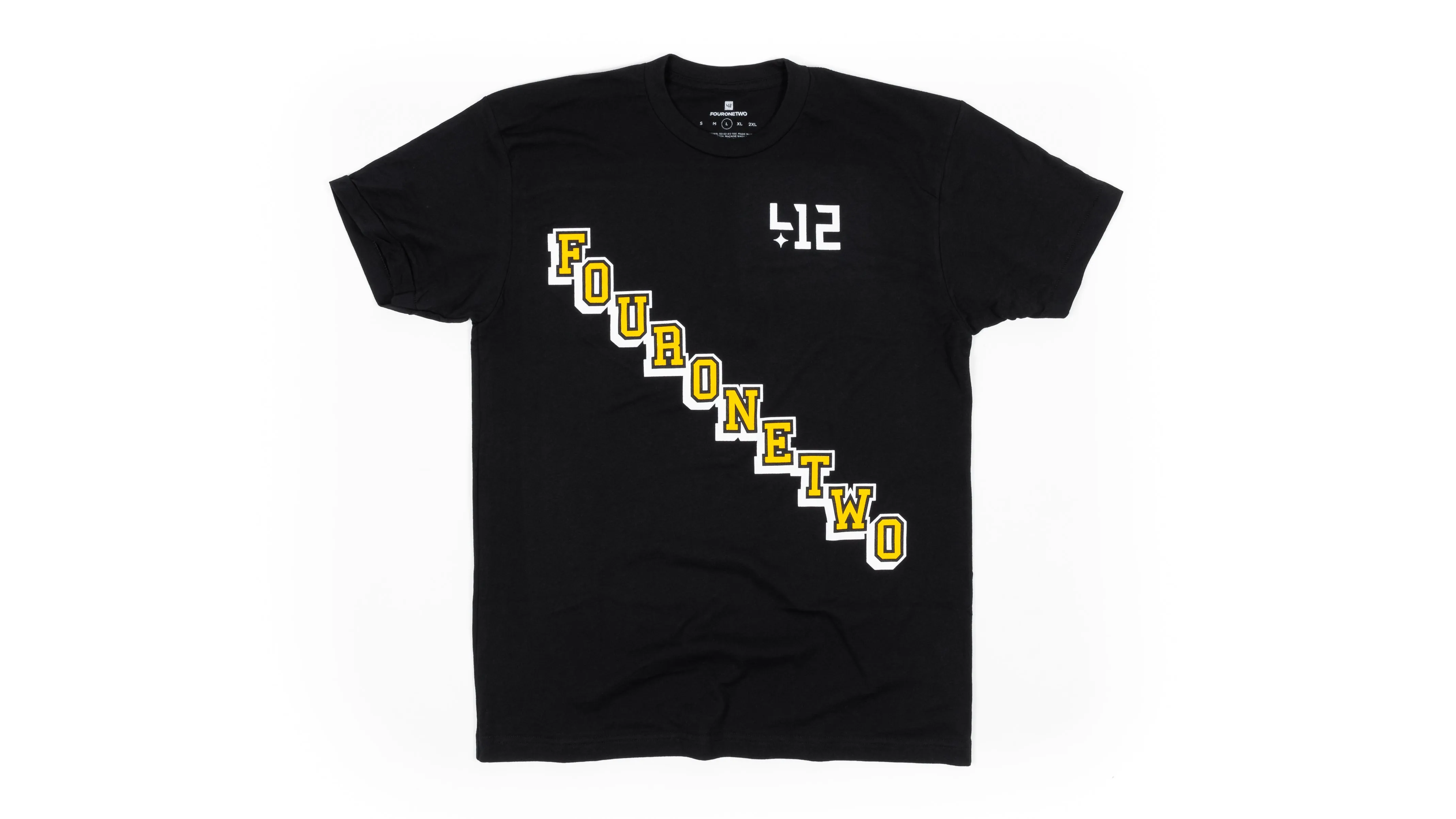 412® Diagonal SS Tee