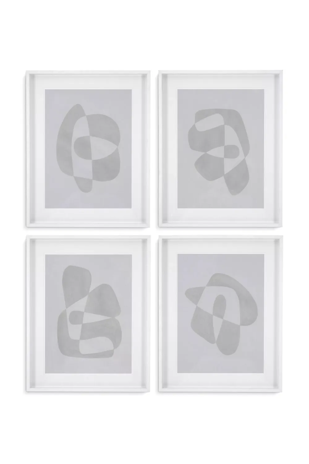 Abstract Shape Art Prints (4) | Eichholtz Soft Shape