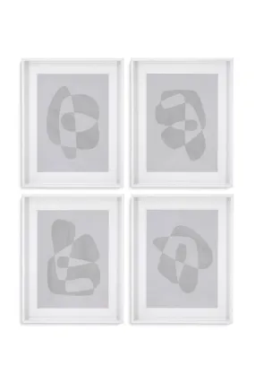 Abstract Shape Art Prints (4) | Eichholtz Soft Shape