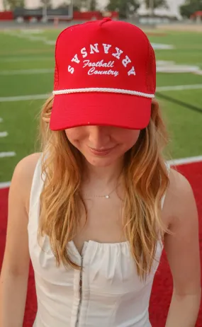 charlie southern: arkansas football country trucker hat