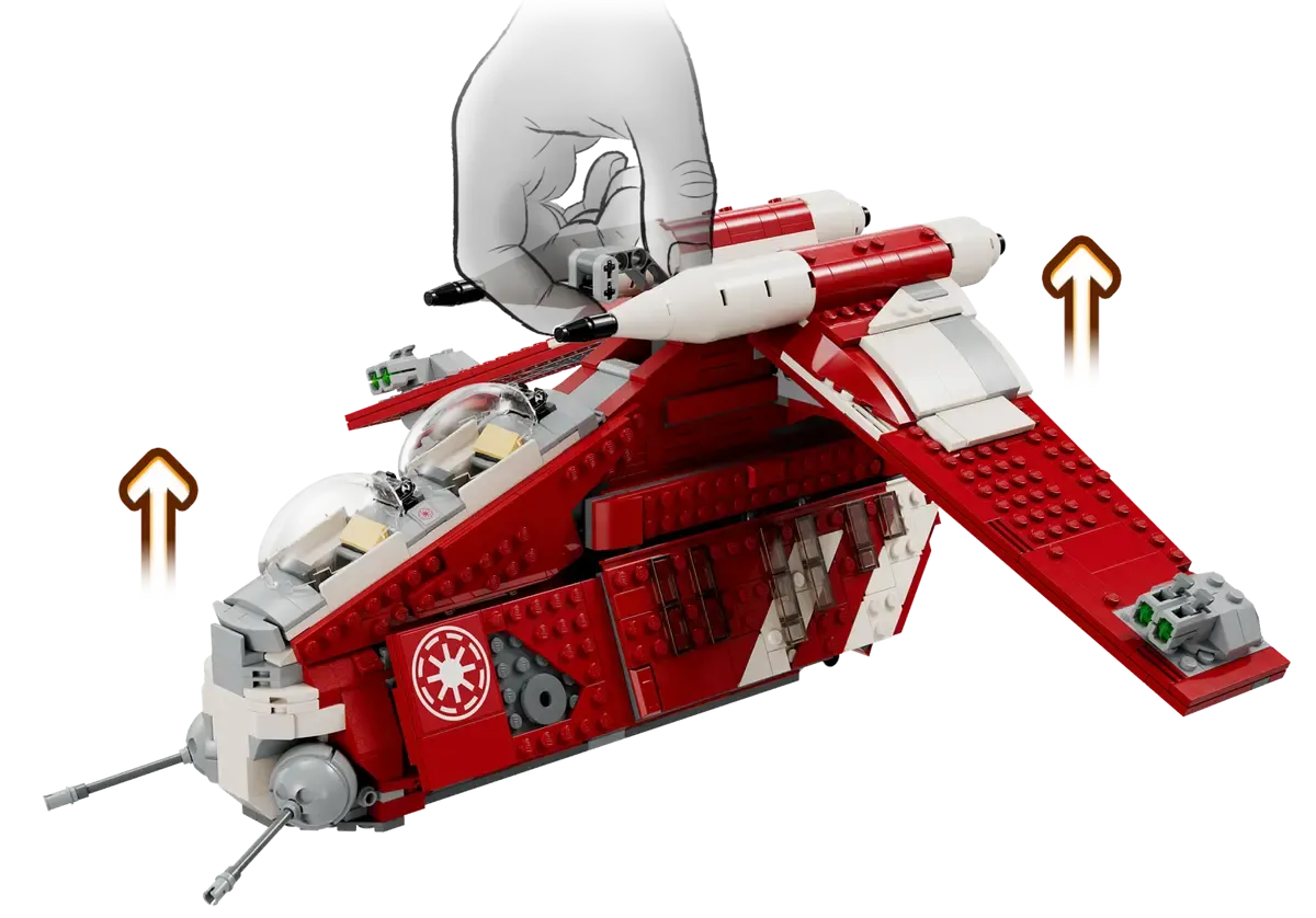 Coruscant Guard Gunship 75354 (1083 Pieces)