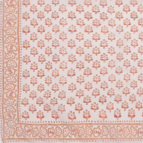 Double Pink "Flower'd" Handkerchief