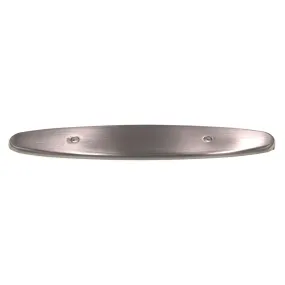 FKI Hardware Period Brass 3 Ctr Pull Backplate Satin Nickel K440