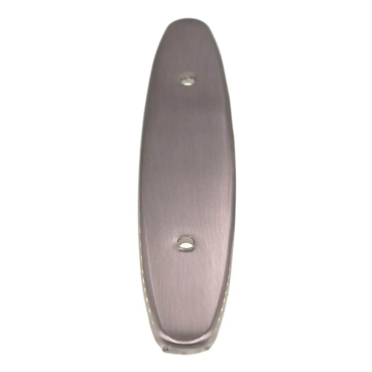 FKI Hardware Period Brass 3 Ctr Pull Backplate Satin Nickel K440