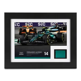 Limited-Edition Fernando Alonso 2024 Bodywork & Photo – Saudi Arabia GP