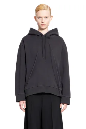 MM6 MAISON MARGIELA WOMAN BLACK SWEATSHIRTS