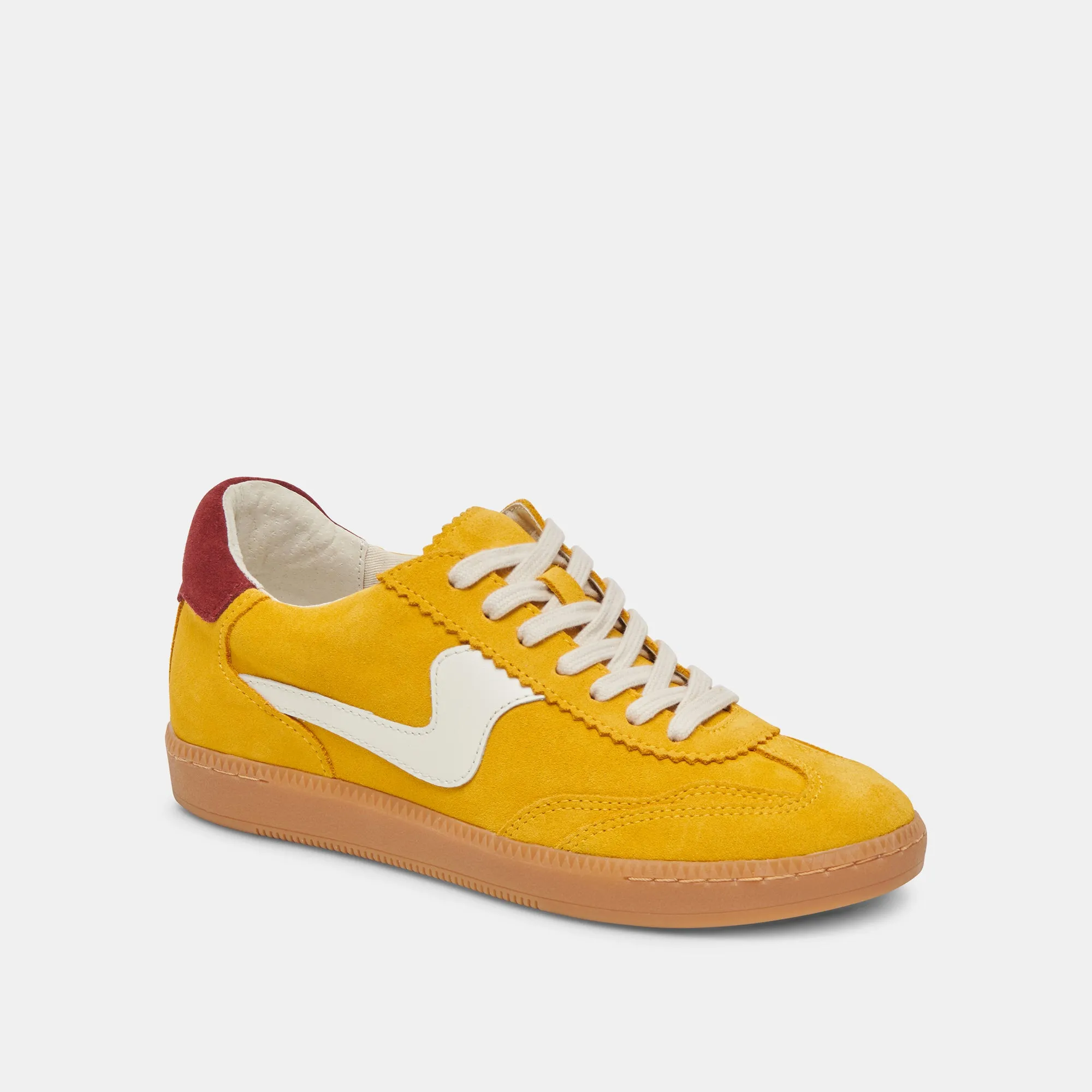 NOTICE SNEAKERS MUSTARD SUEDE