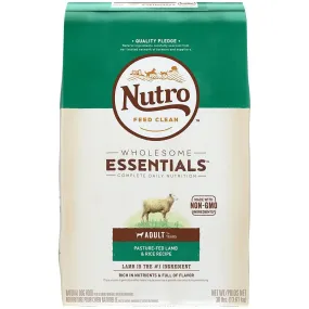 Nutro Wholesome Essentials Adult Pasture-Fed Lamb & Rice Dry Dog Food