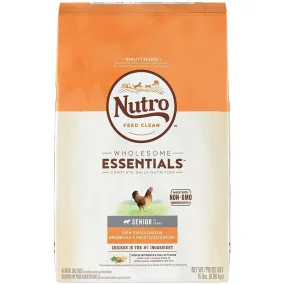 Nutro Wholesome Essentials Senior Chicken, Whole Brown Rice and Sweet Potato Formula Dry Dog Food