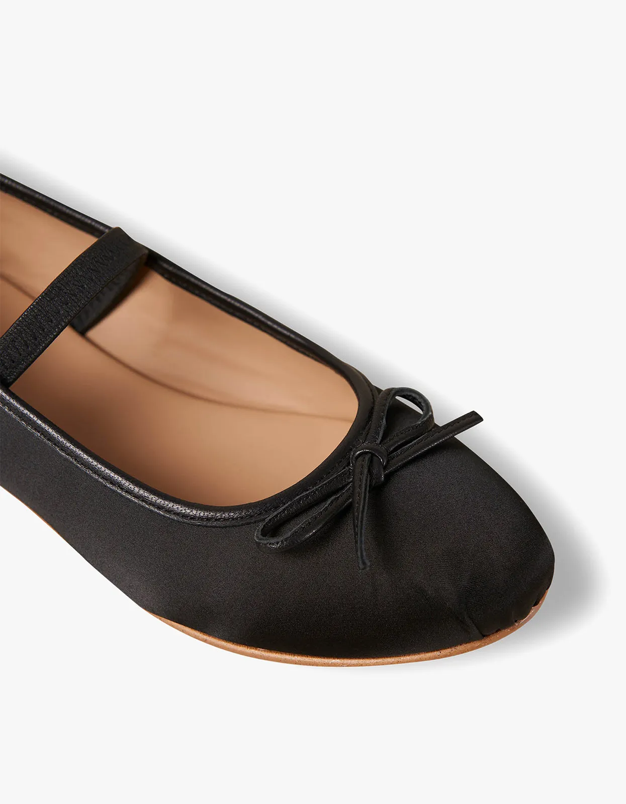 Odette Ballet Flats - Black