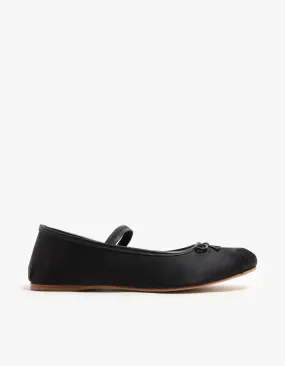 Odette Ballet Flats - Black