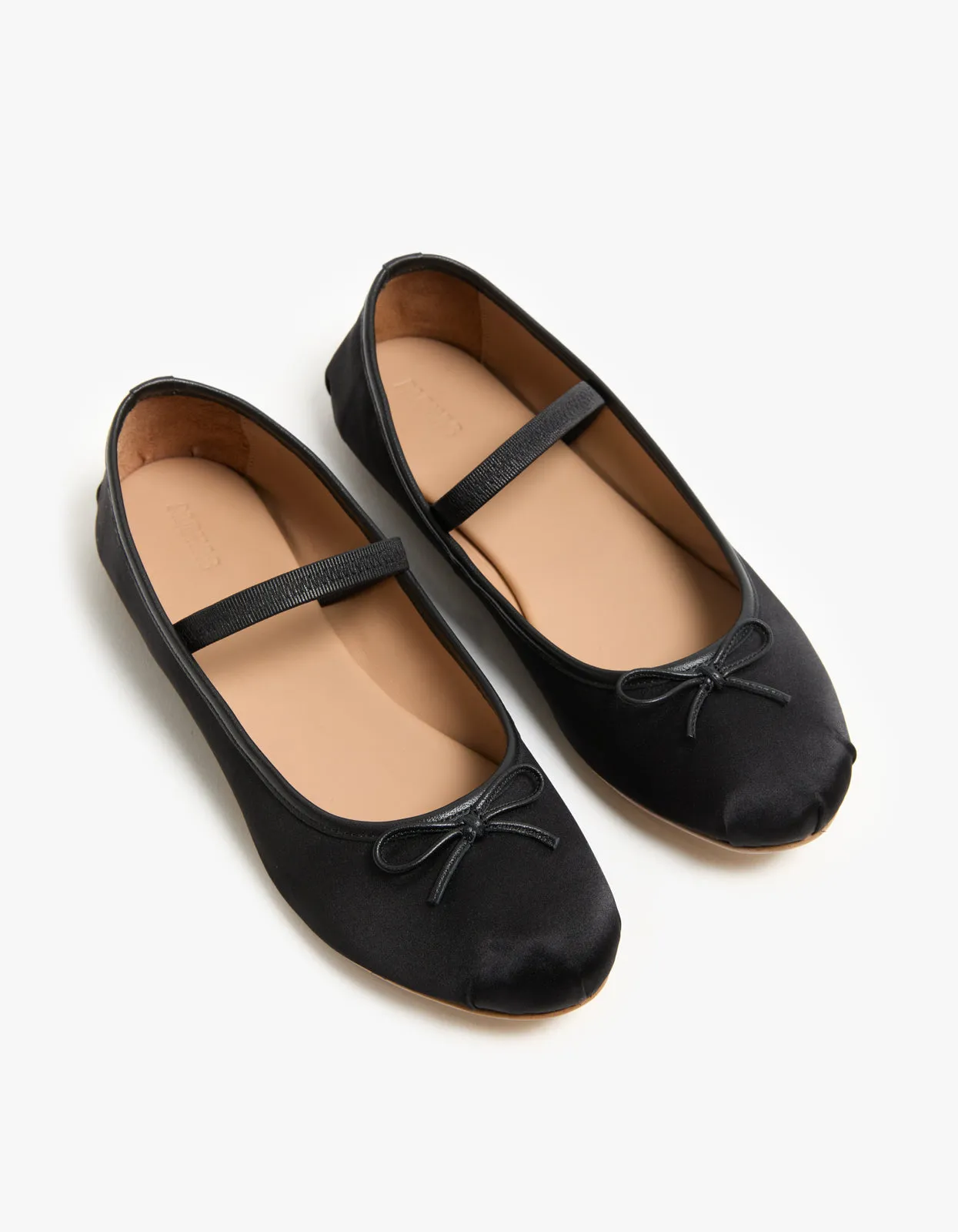 Odette Ballet Flats - Black