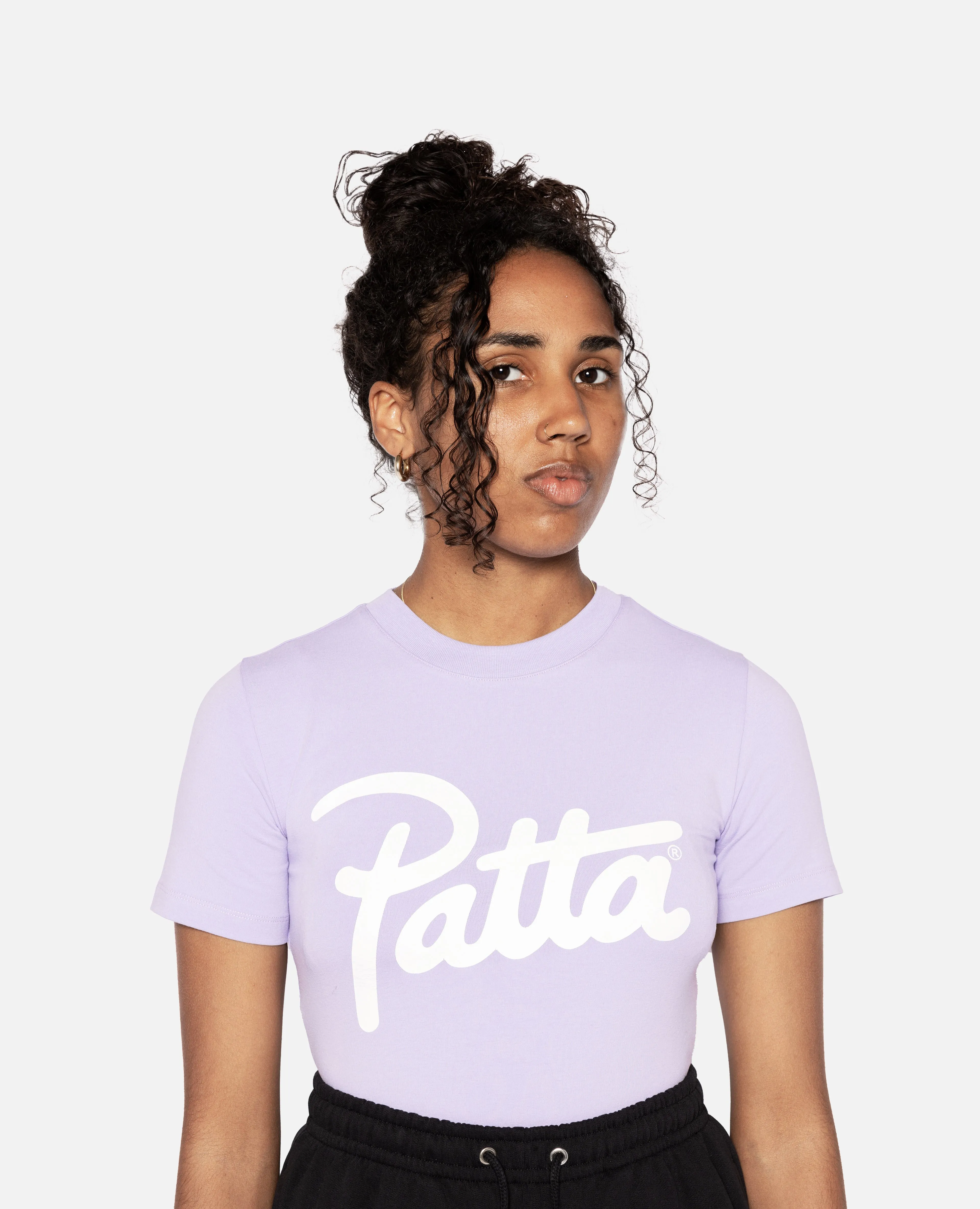 Patta Femme Basic Fitted T-Shirt (Lavender)