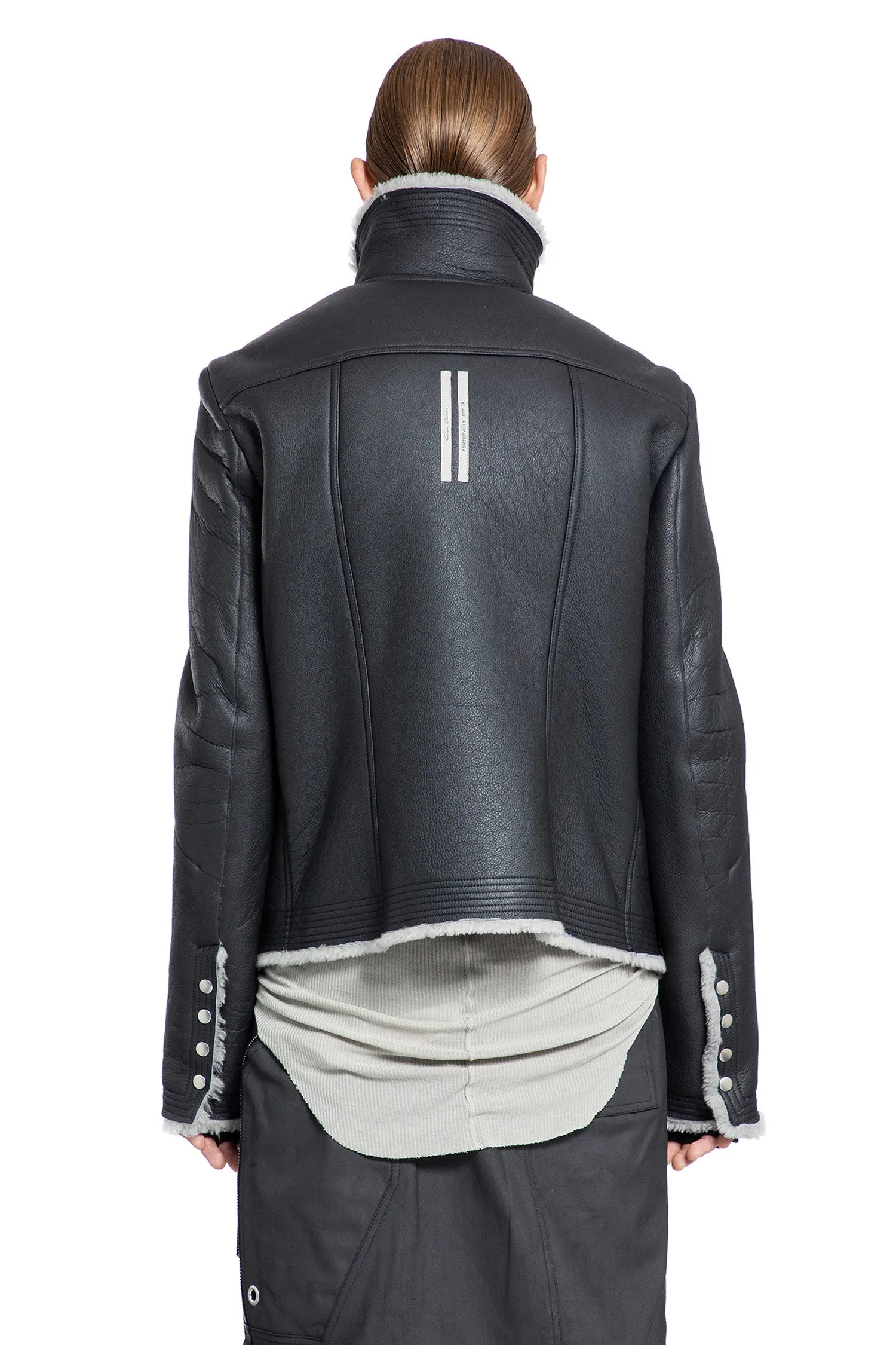 RICK OWENS MAN BLACK JACKETS