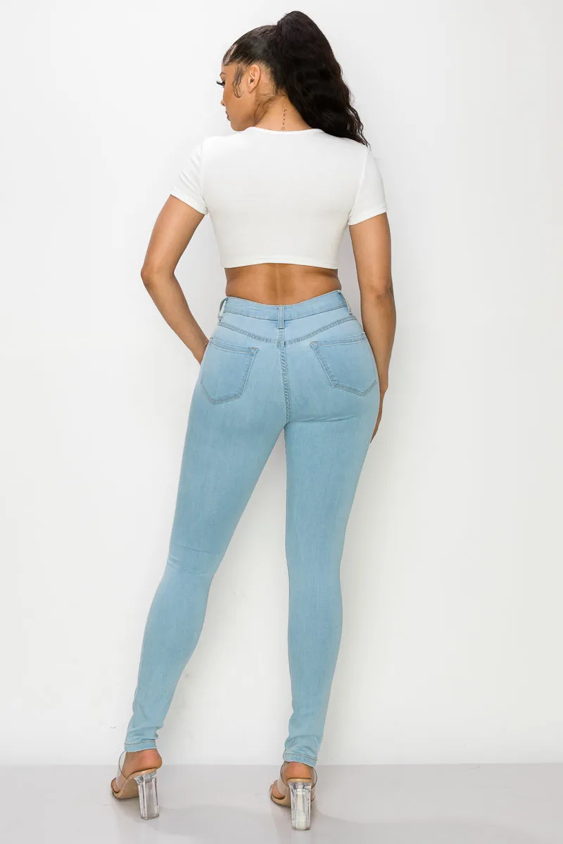 Sky - Classic High Rise Skinny